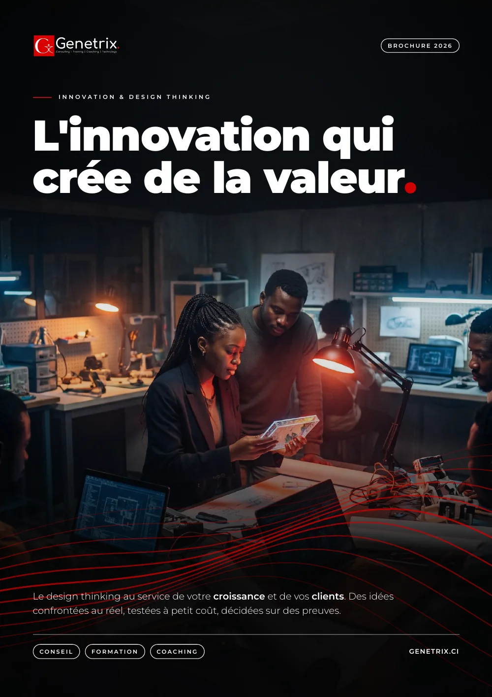 Couverture intégrale de Innovation & design thinking