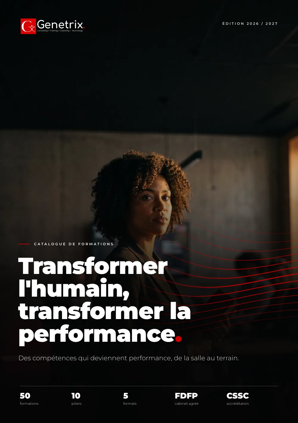 Couverture intégrale de Catalogue de formations 2026-2027