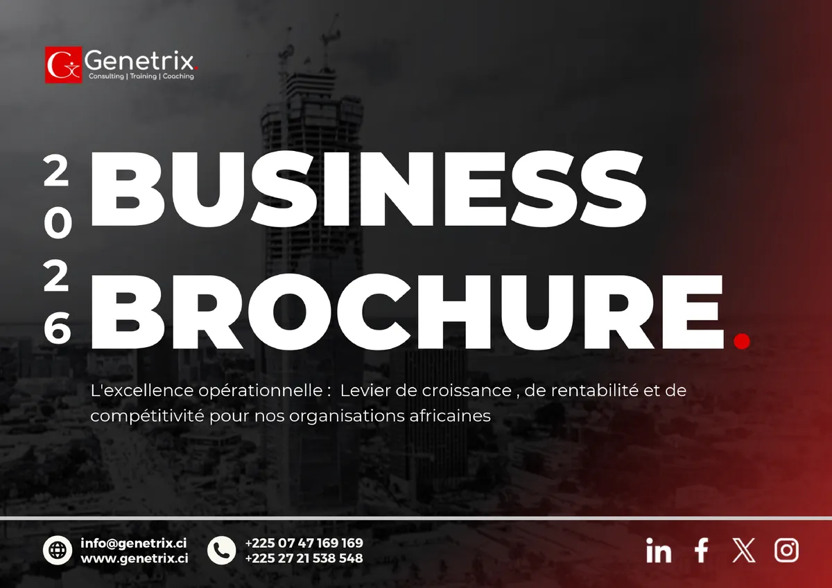 Couverture intégrale de Brochure de présentation GENETRIX